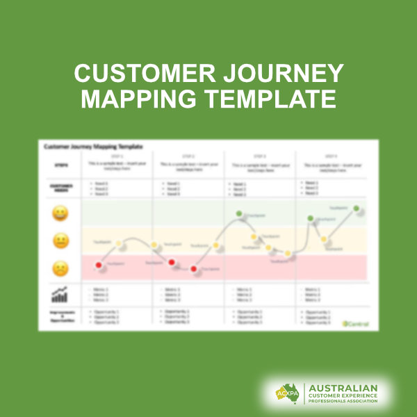 Customer Journey Mapping Template
