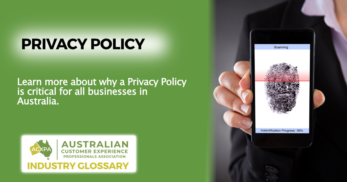Privacy Policy definition
