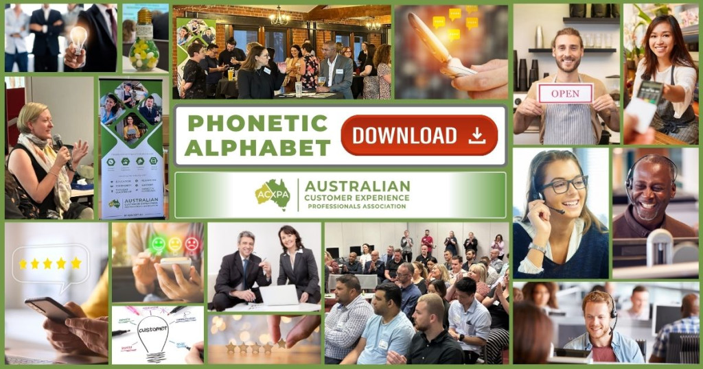 View, listen to or download the phonetic alphabet used in call centres or customer service including a PDF desktop guide to stick on your desk/monitor.