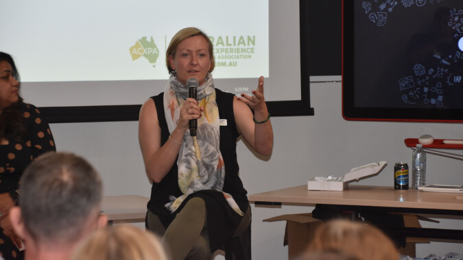 Sarah Young sharing some tips on how to manage a remote workforce