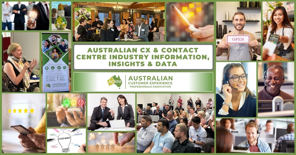 Australian CX & Contact Centre Industry Information, Insights & Data