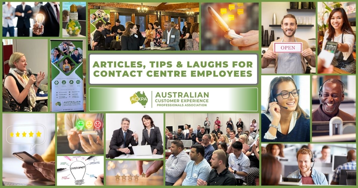 Articles, tips and laughs for contact centre employees.