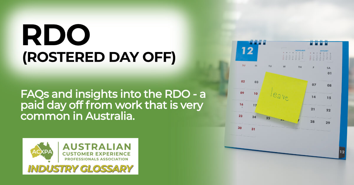 What is an RDO in Australia? Learn more about entitlements, how to calculate it and FAQs.