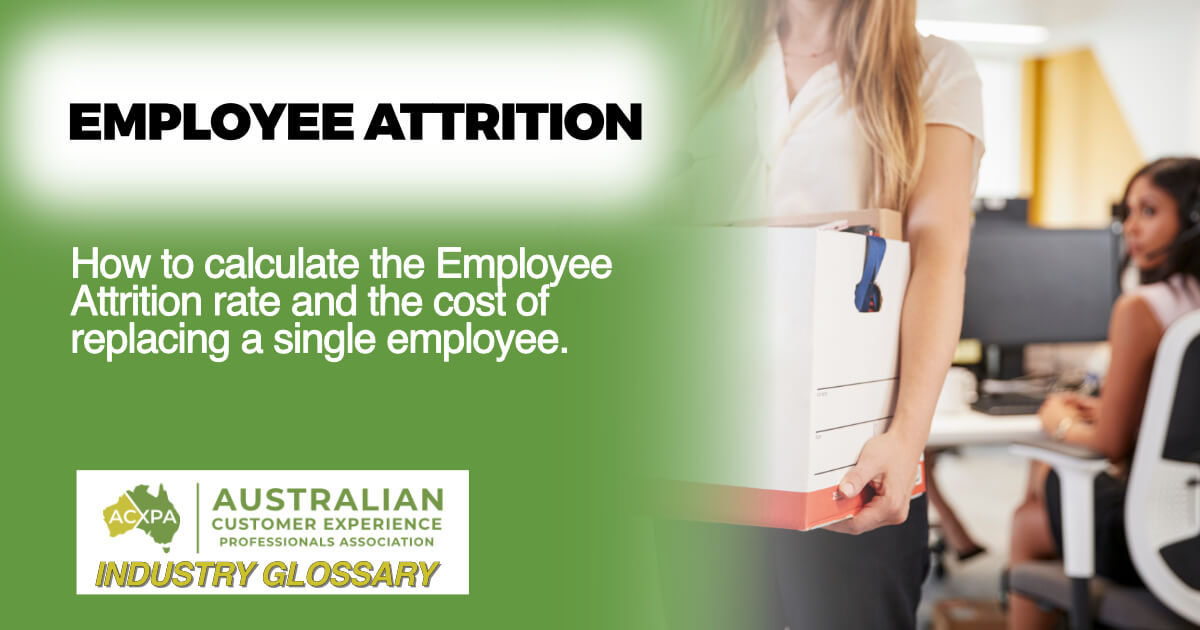 How to define Employee Attrition and calculate costs.