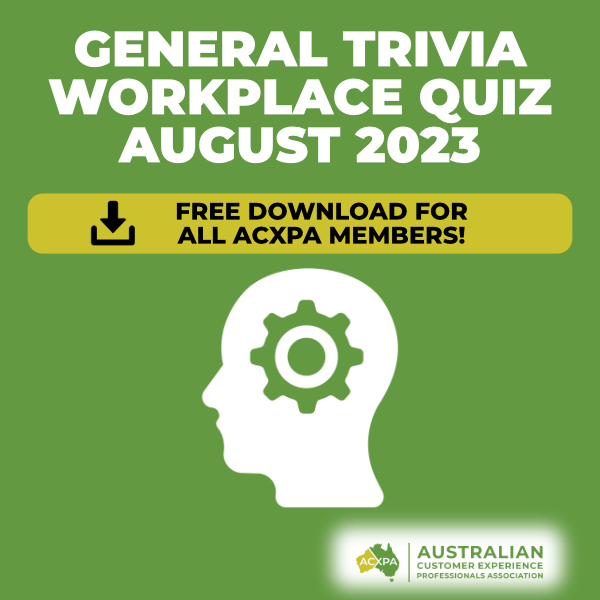 Workplace Quiz August 2023