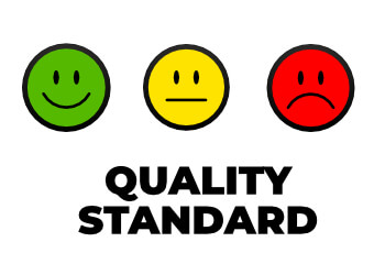 An example of a Quality Standard used to measure contact centre performance