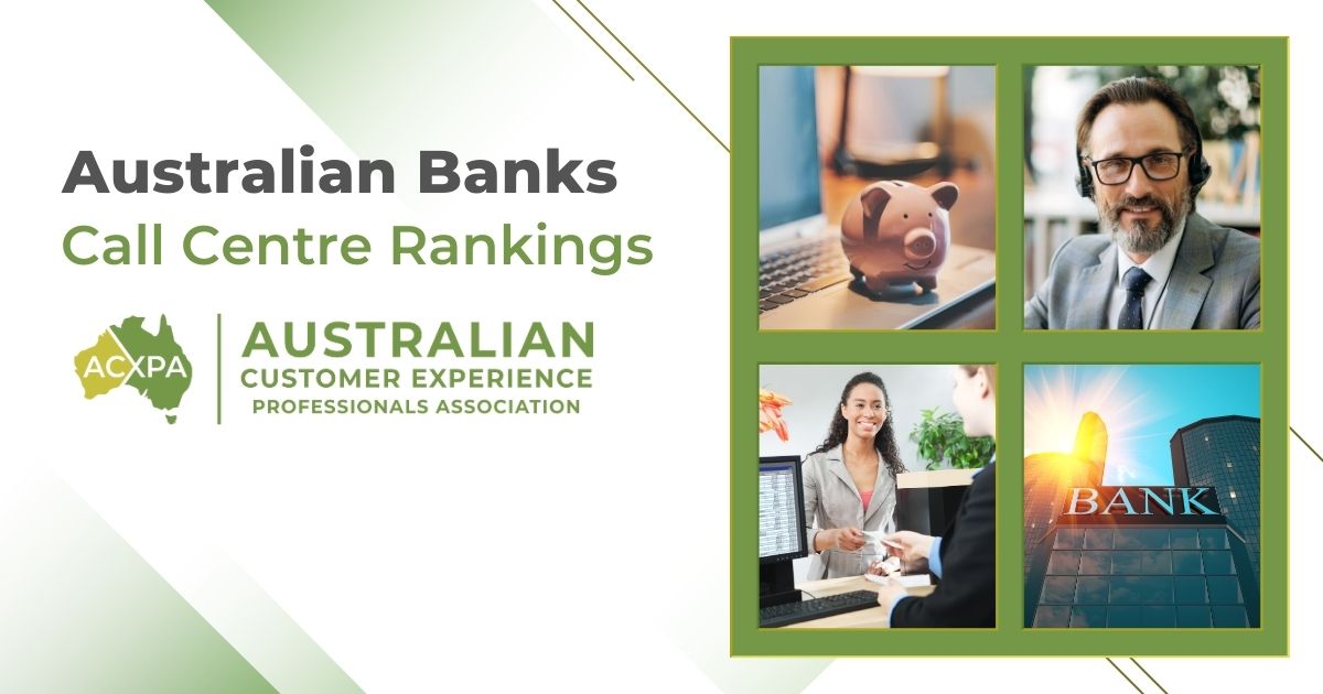 Australian Banks Call Centre Rankings by ACXPA