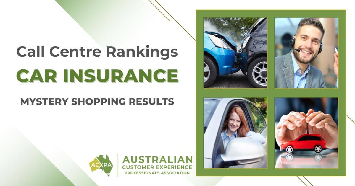 Australian Car Insurance Companies Call Centre Rankings