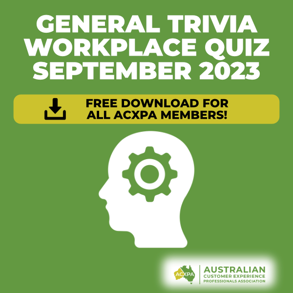 Workplace Quiz September 2023