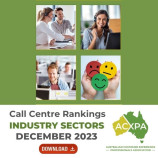 Industry Sectors Call Centre Rankings Monthly Download December 2023