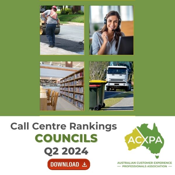 Councils Call Centre Rankings Q2 2024 ACXPA Members Report