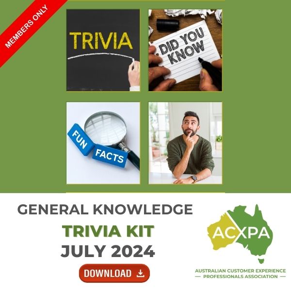General Knowledge Trivia Kit July 2024