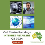 Internet Retailers Call Centre Rankings Quarterly Download Q2 2024 by ACXPA