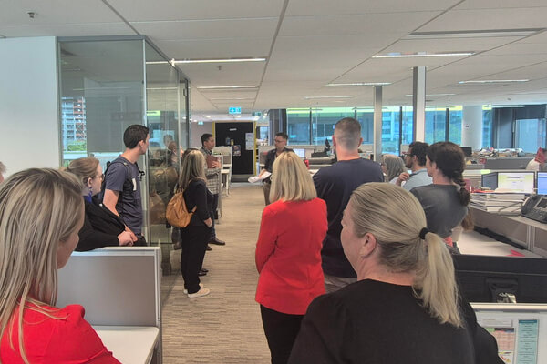 Site Tour of Energy QLD organised by the ACXPA QLD committee