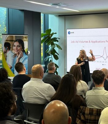 ACXPA Membership Options featuring Deanne Martin from Seek at an ACXPA Victoria Event